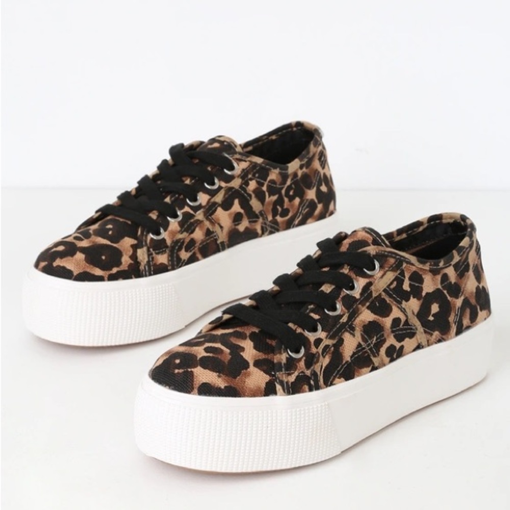 Steve Madden Emmi Leopard Print Platform Sneakers - image 6